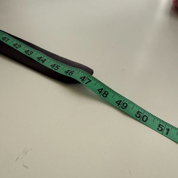 Fossil Black Leather Belt Silvertone Buckle Mens Size 40 Business Casual - Picture 12 of 12